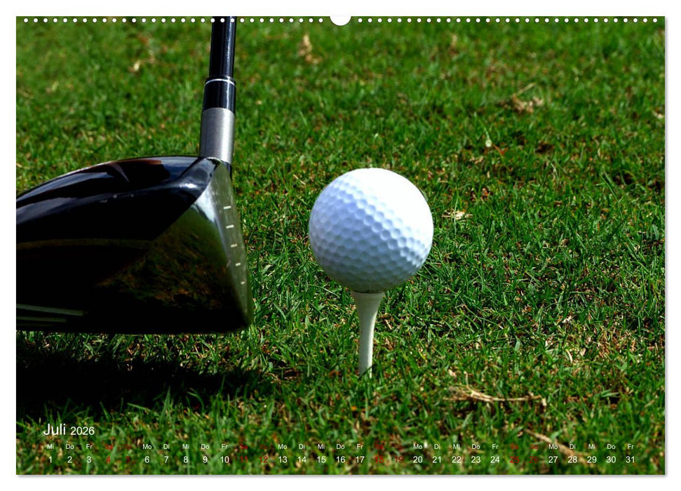 Passion Golf (CALVENDO Premium Wandkalender 2026)