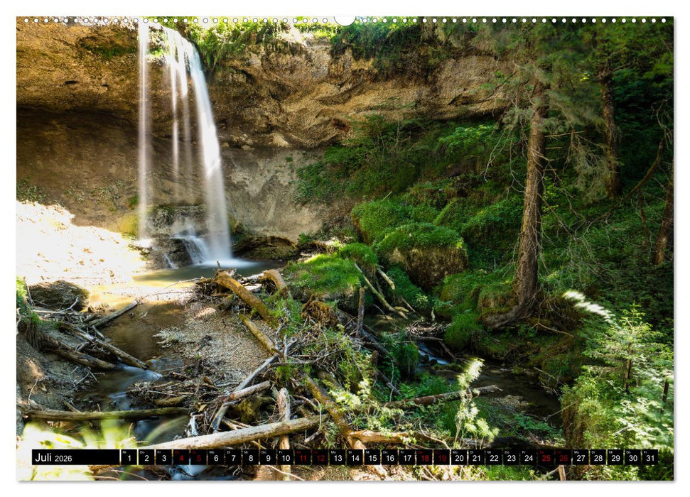 Ausflugsziele rund um Isny (CALVENDO Premium Wandkalender 2026)