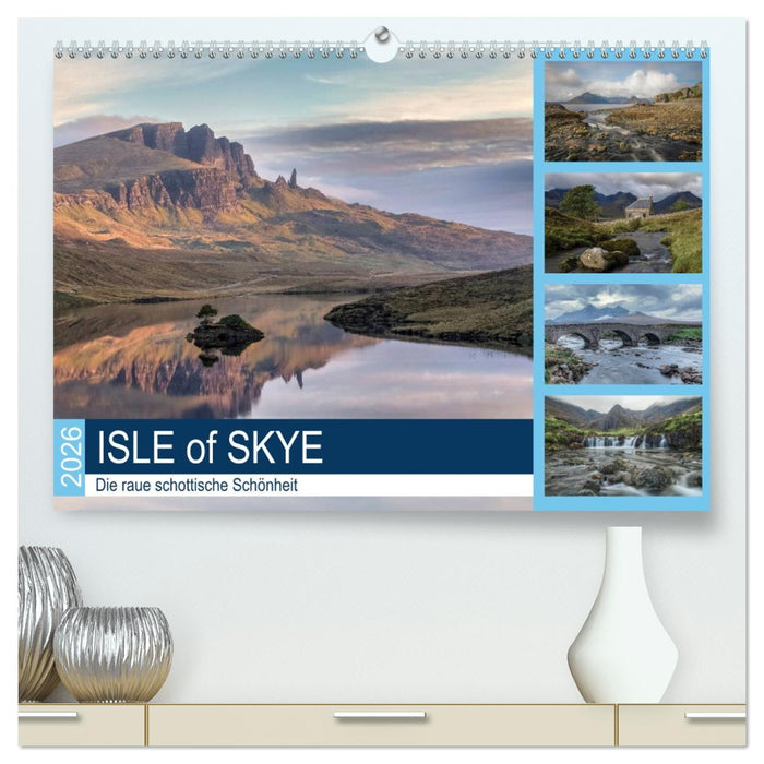 Isle of Skye, die raue schottische Schönheit (CALVENDO Premium Wandkalender 2026)