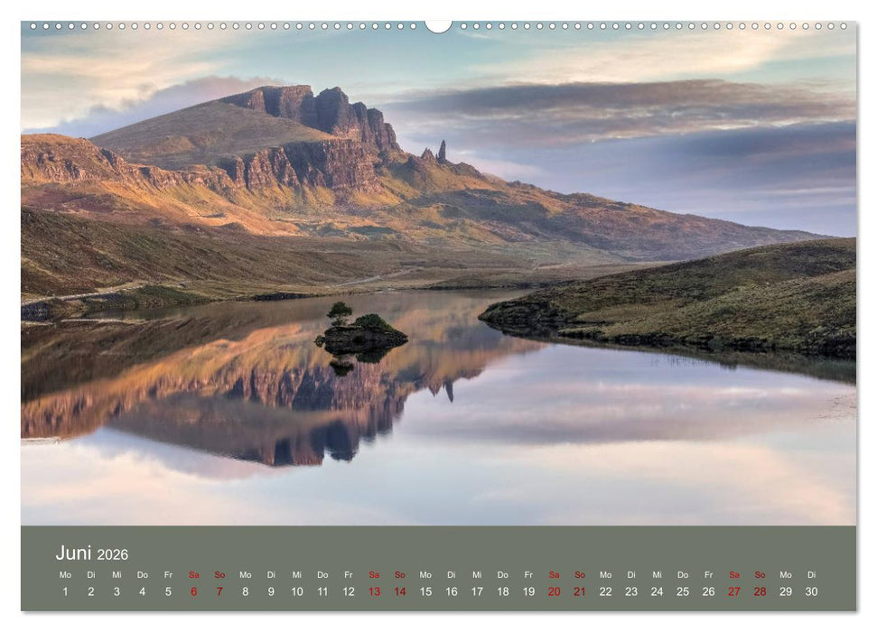 Isle of Skye, die raue schottische Schönheit (CALVENDO Premium Wandkalender 2026)