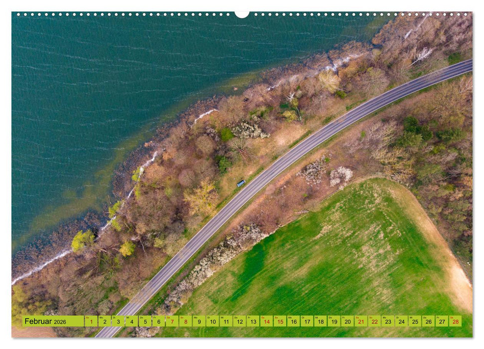 Schorfheide von oben (CALVENDO Premium Wandkalender 2026)