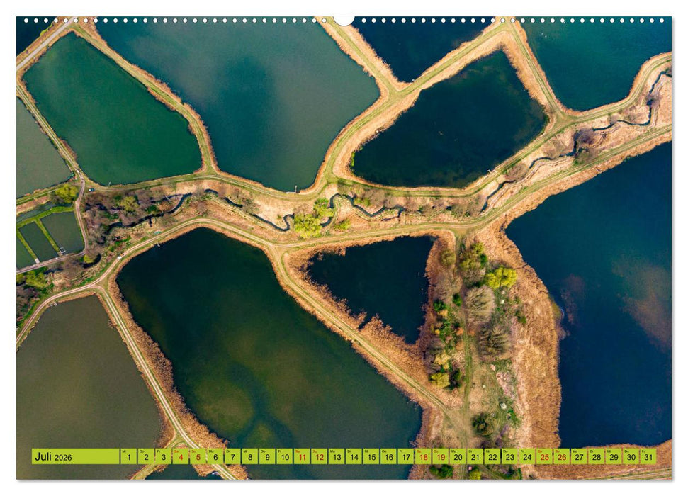 Schorfheide von oben (CALVENDO Premium Wandkalender 2026)