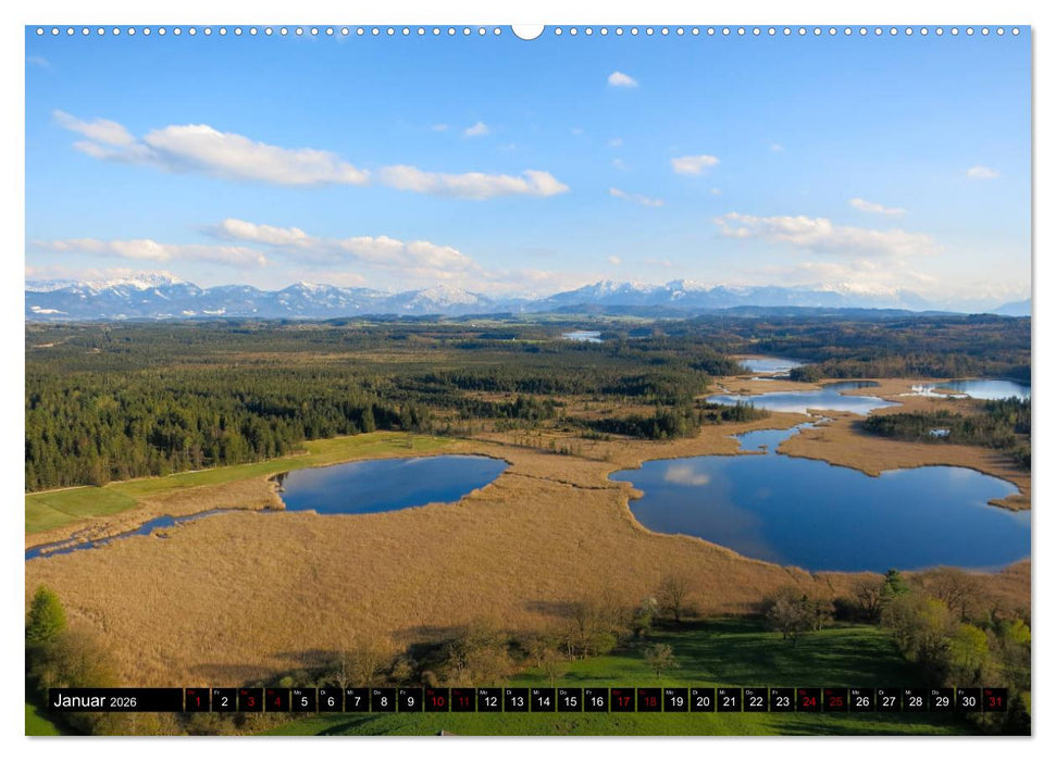 Himmel über Bayern (CALVENDO Premium Wandkalender 2026)