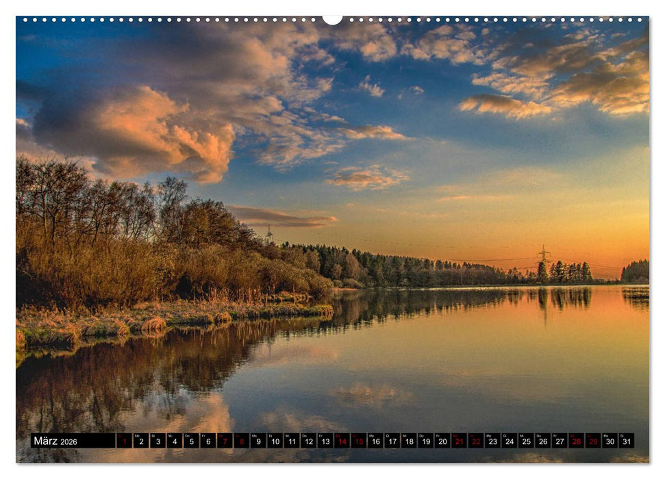 Westerwaldliebe (CALVENDO Premium Wandkalender 2026)