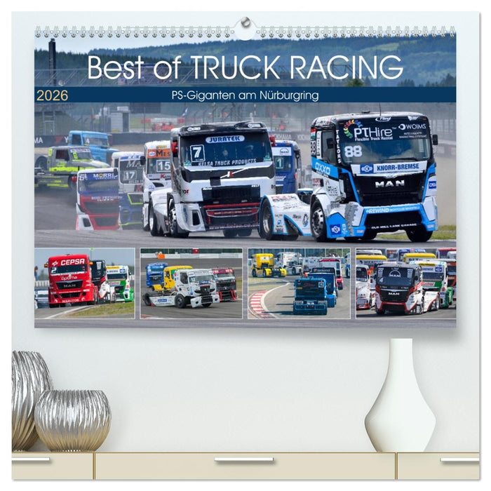 Best of TRUCK RACING (CALVENDO Premium Wandkalender 2026)