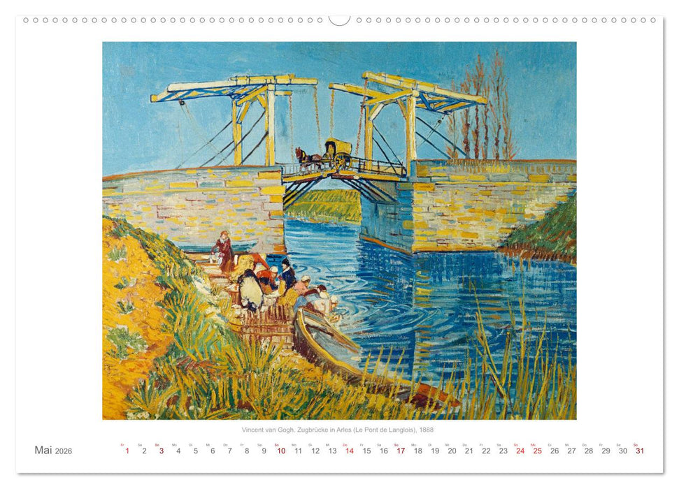 Klassische Moderne 2026 - Mit Kunst durchs Jahr (CALVENDO Premium Wandkalender 2026)