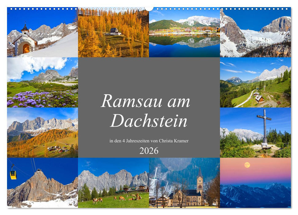 Ramsau am Dachstein (CALVENDO Wandkalender 2026)