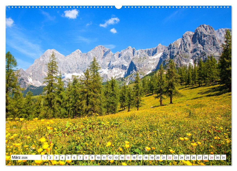 Ramsau am Dachstein (CALVENDO Wandkalender 2026)