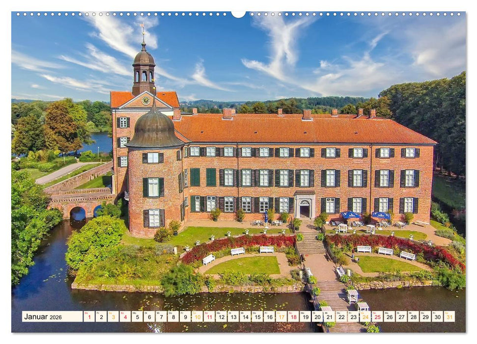 Reise durch Deutschland - Eutin in der Holsteinischen Schweiz (CALVENDO Wandkalender 2026)