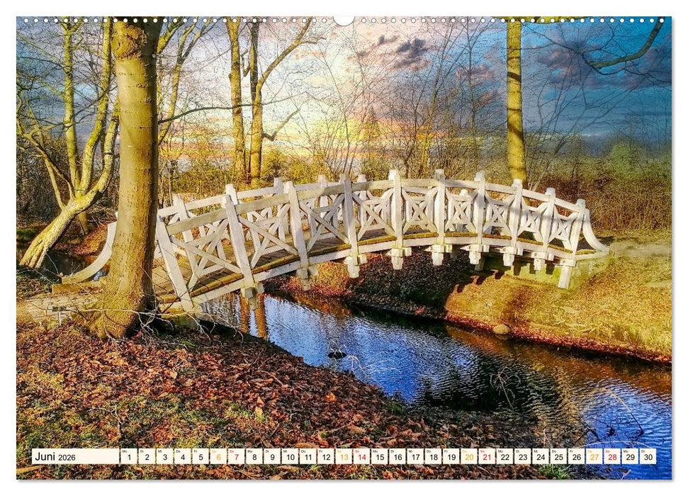 Reise durch Deutschland - Eutin in der Holsteinischen Schweiz (CALVENDO Wandkalender 2026)