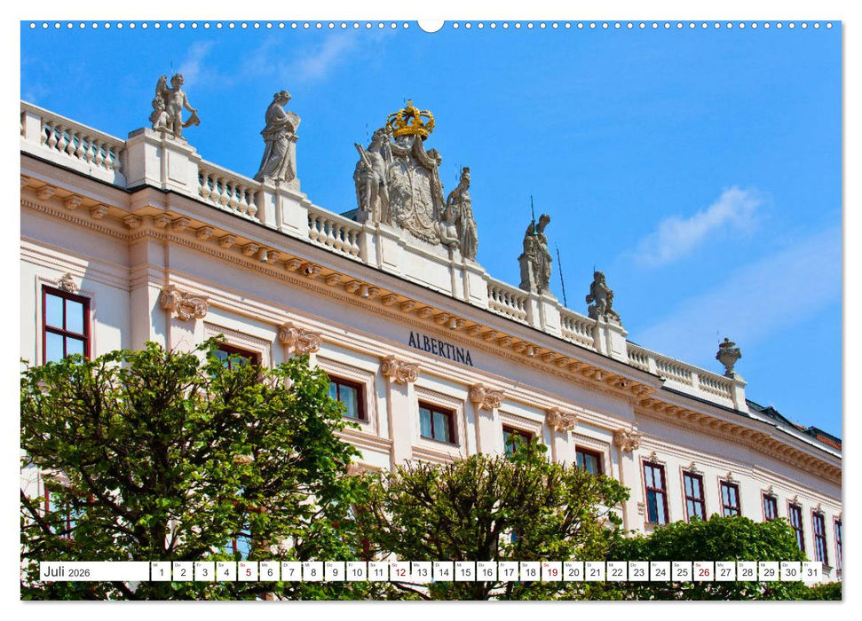 Schöne Grüße aus Wien (CALVENDO Premium Wandkalender 2026)