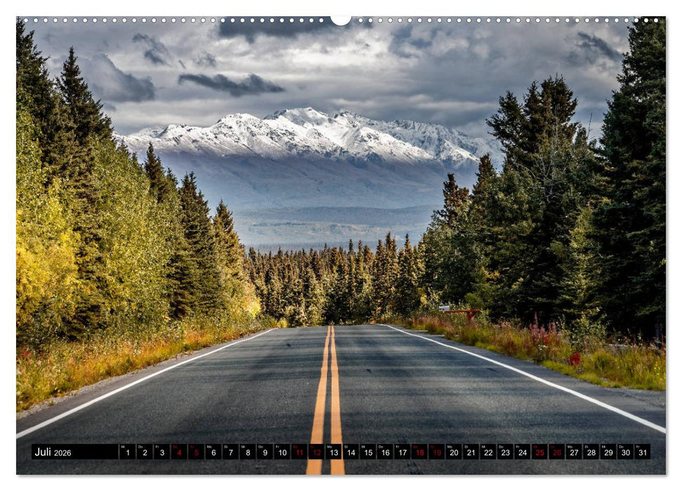 Alaska - Farben und Licht (CALVENDO Premium Wandkalender 2026)