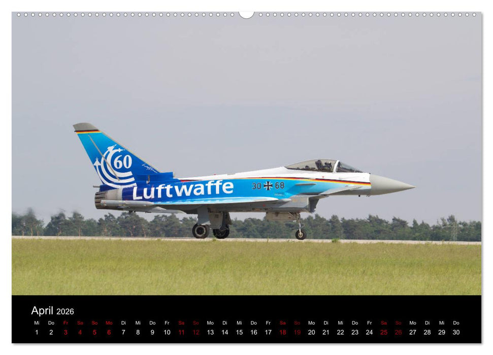 Militärjets (CALVENDO Premium Wandkalender 2026)