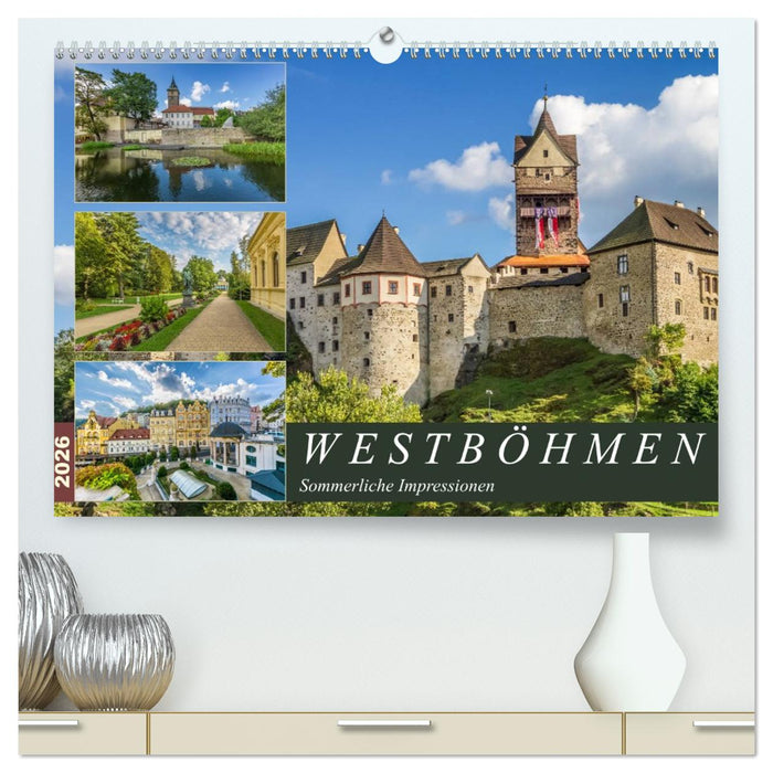 WESTBÖHMEN Sommerliche Impressionen (CALVENDO Premium Wandkalender 2026)