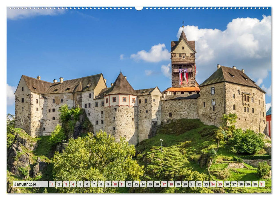 WESTBÖHMEN Sommerliche Impressionen (CALVENDO Premium Wandkalender 2026)