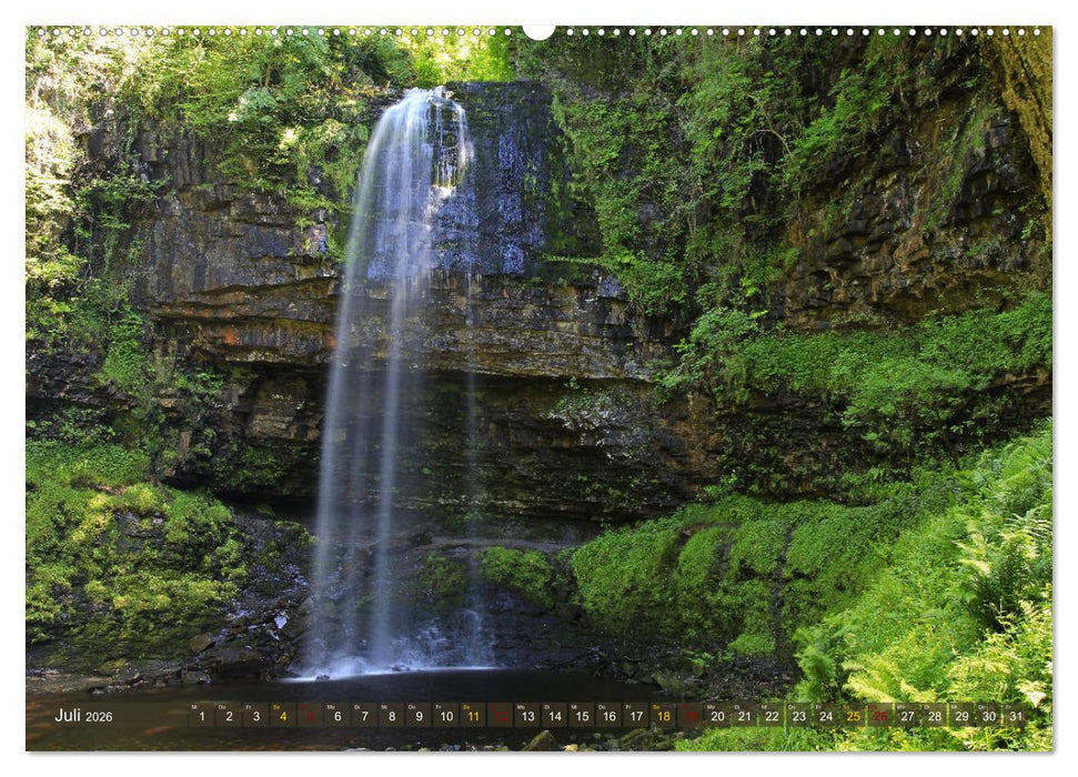 Naturwunder Wales (CALVENDO Premium Wandkalender 2026)