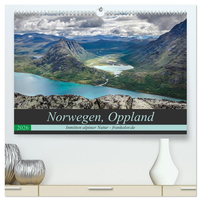 Norwegen, Oppland (CALVENDO Premium Wandkalender 2026)