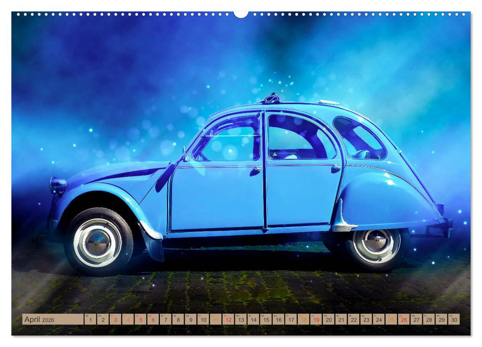 Die Ente - Citroën 2CV (CALVENDO Premium Wandkalender 2026)