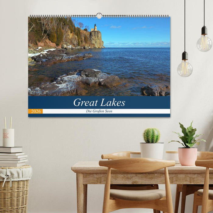 Great Lakes - Die großen Seen (CALVENDO Wandkalender 2026)