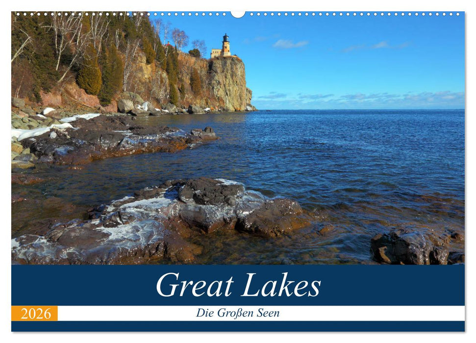 Great Lakes - Die großen Seen (CALVENDO Wandkalender 2026)