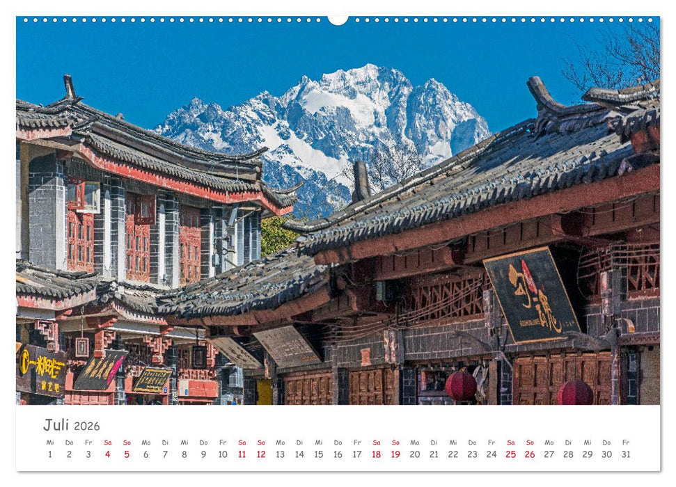 Zauberhaftes Südchina (CALVENDO Premium Wandkalender 2026)
