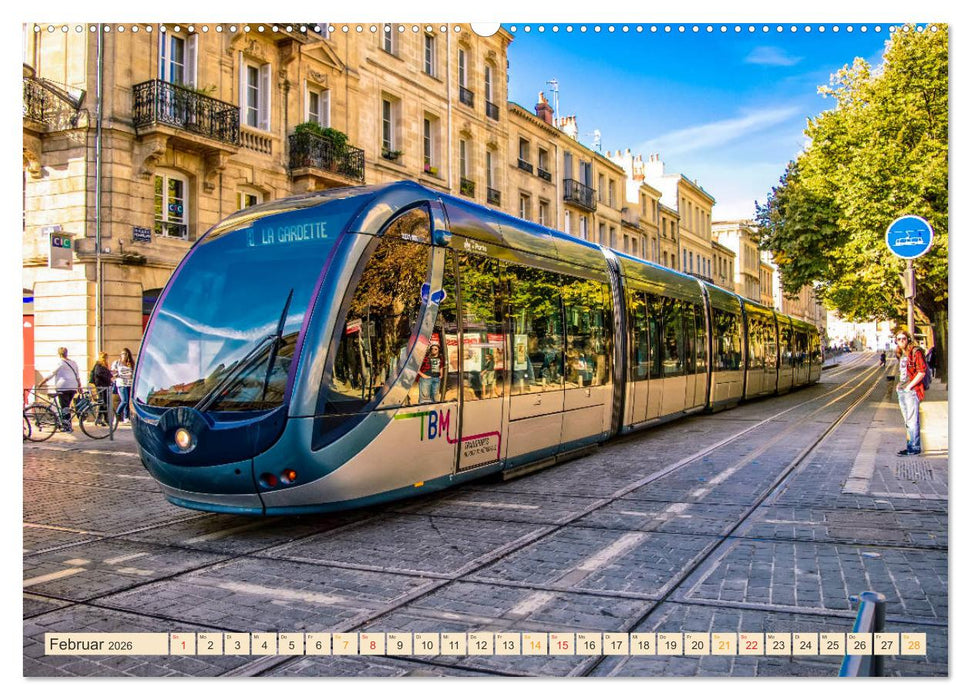 Ich fahre gern Straßenbahn (CALVENDO Premium Wandkalender 2026)