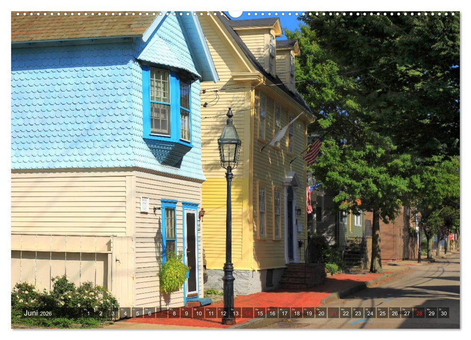 Neuengland - Von Rhode Island bis Maine (CALVENDO Wandkalender 2026)