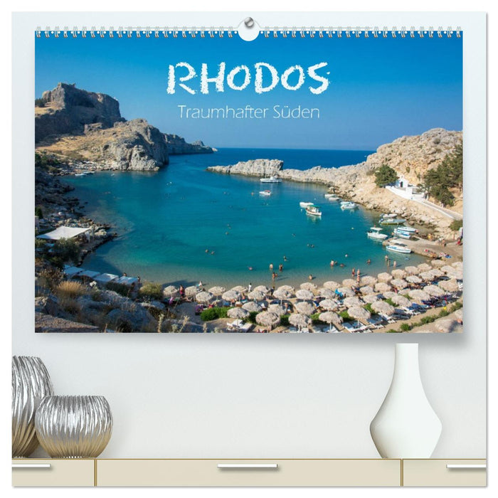 Rhodos - Traumhafter Süden (CALVENDO Premium Wandkalender 2026)