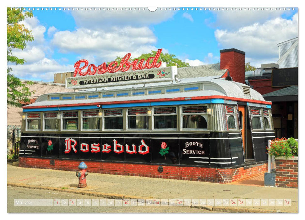 American Diner - es gibt sie noch (CALVENDO Wandkalender 2026)