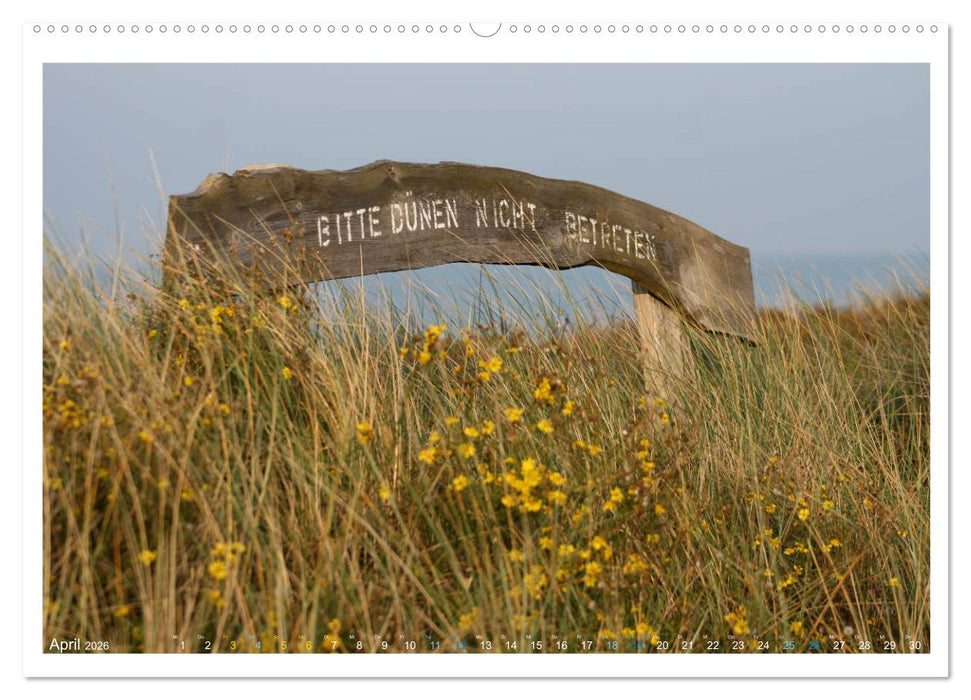OP SPIEKEROOG (CALVENDO Premium Wandkalender 2026)