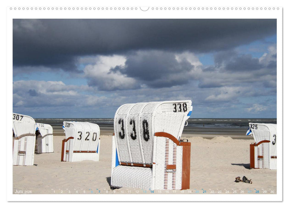 OP SPIEKEROOG (CALVENDO Premium Wandkalender 2026)