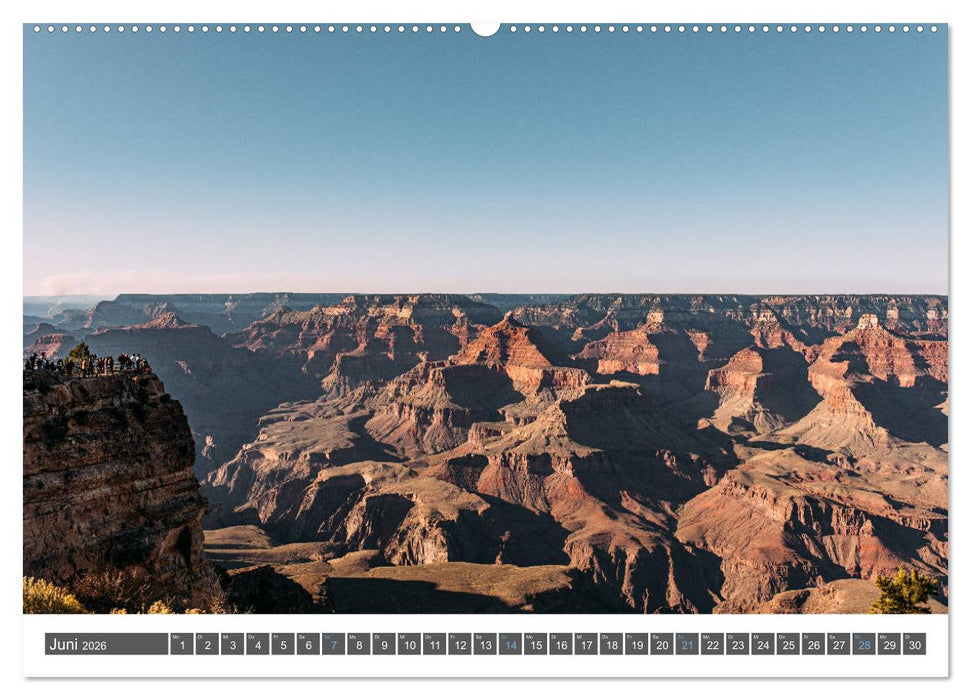 Der Westen der USA (CALVENDO Wandkalender 2026)