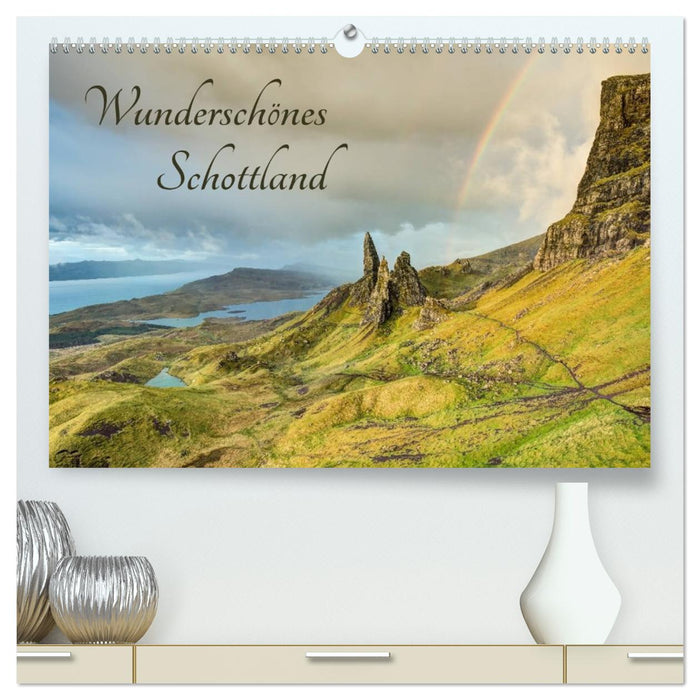 Wunderschönes Schottland (CALVENDO Premium Wandkalender 2026)