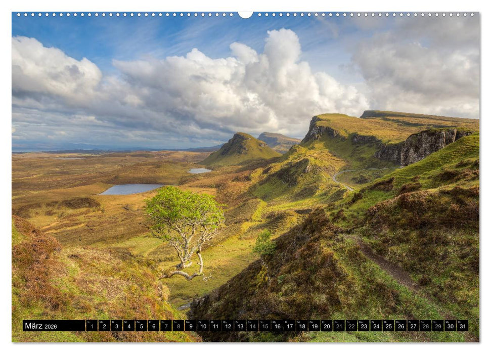 Wunderschönes Schottland (CALVENDO Premium Wandkalender 2026)