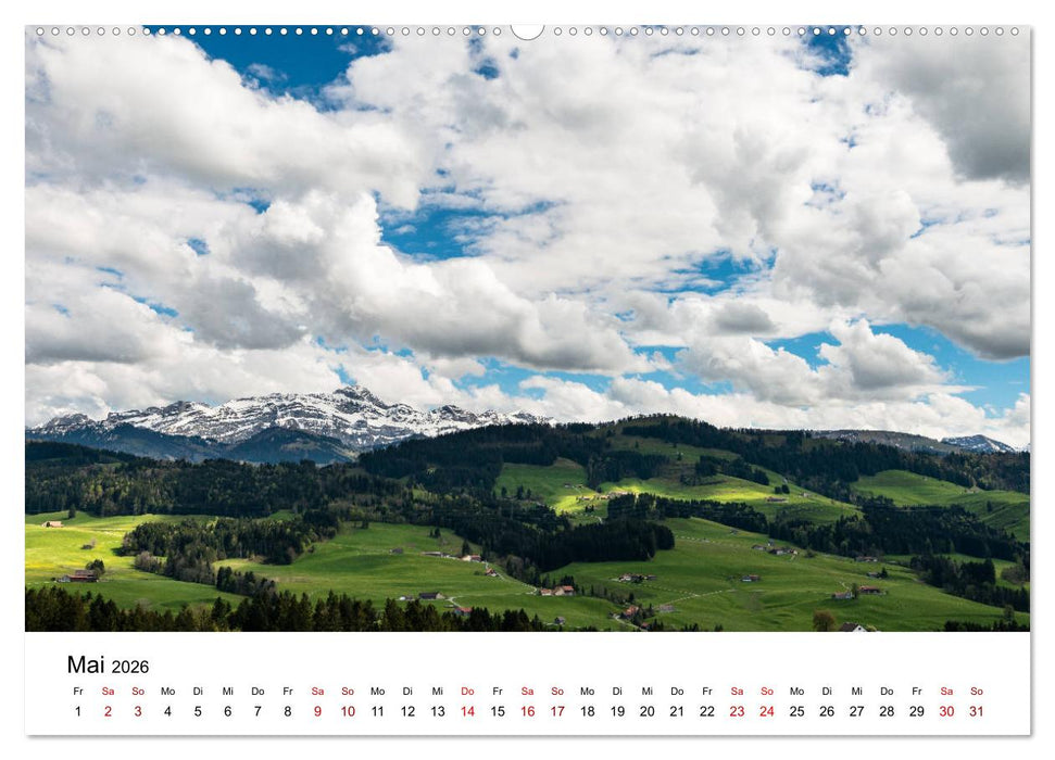 Faszination Säntis (CALVENDO Premium Wandkalender 2026)