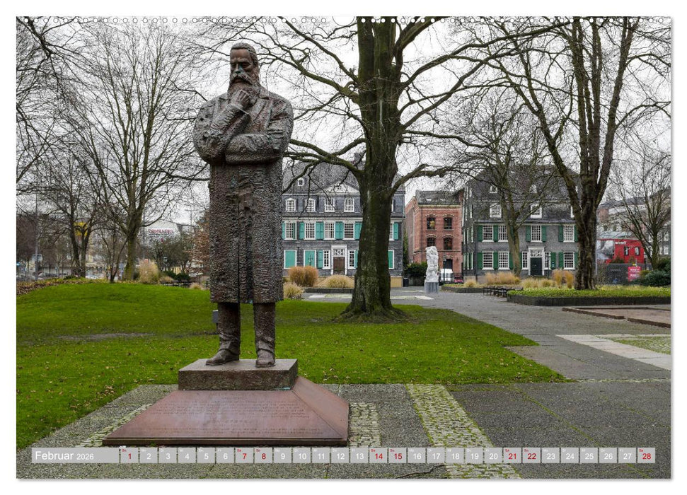 Wuppertal - Die Großstadt im Grünen (CALVENDO Premium Wandkalender 2026)