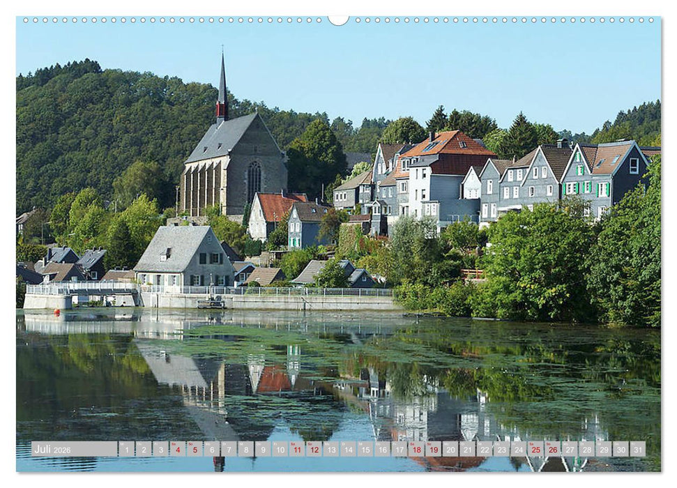 Wuppertal - Die Großstadt im Grünen (CALVENDO Premium Wandkalender 2026)