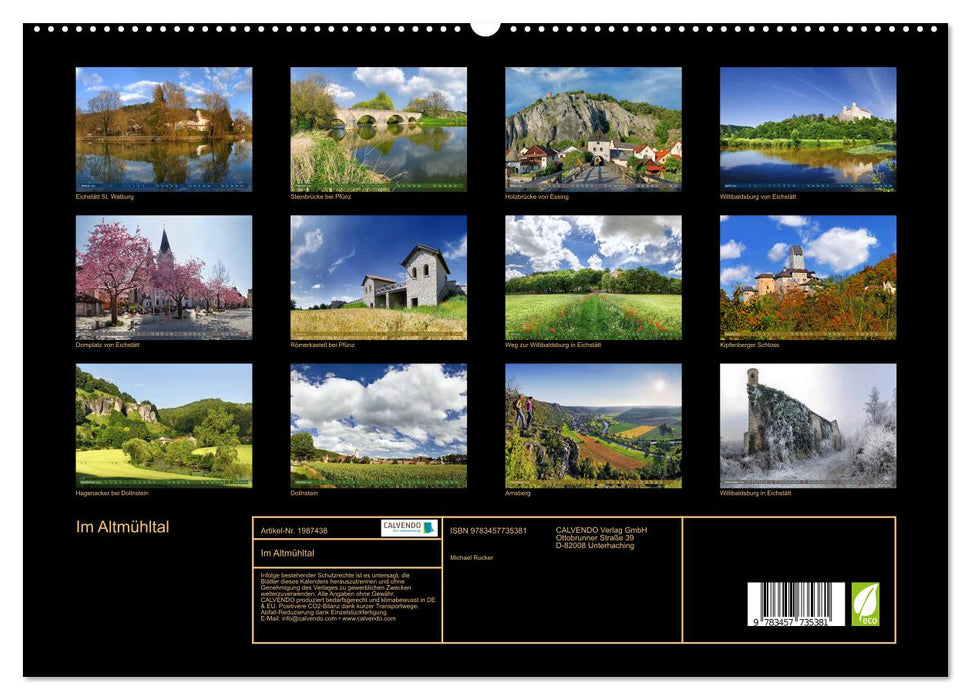 Im Altmühltal (CALVENDO Premium Wandkalender 2026)