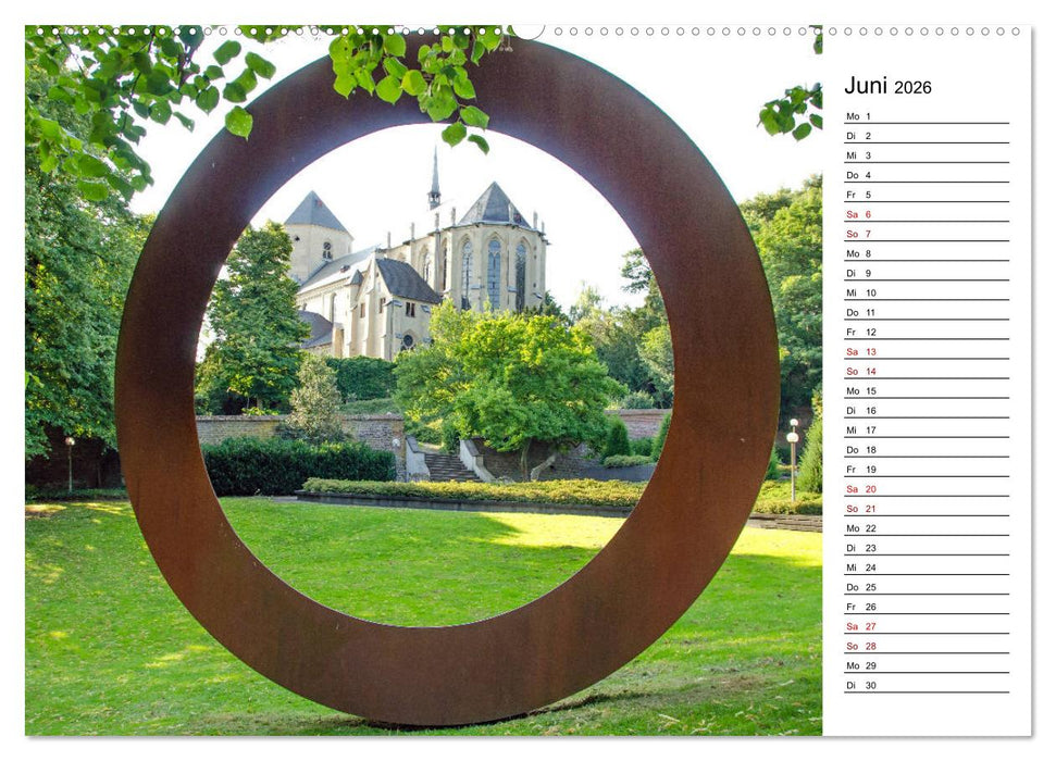 Unterwegs in Mönchengladbach (CALVENDO Premium Wandkalender 2026)