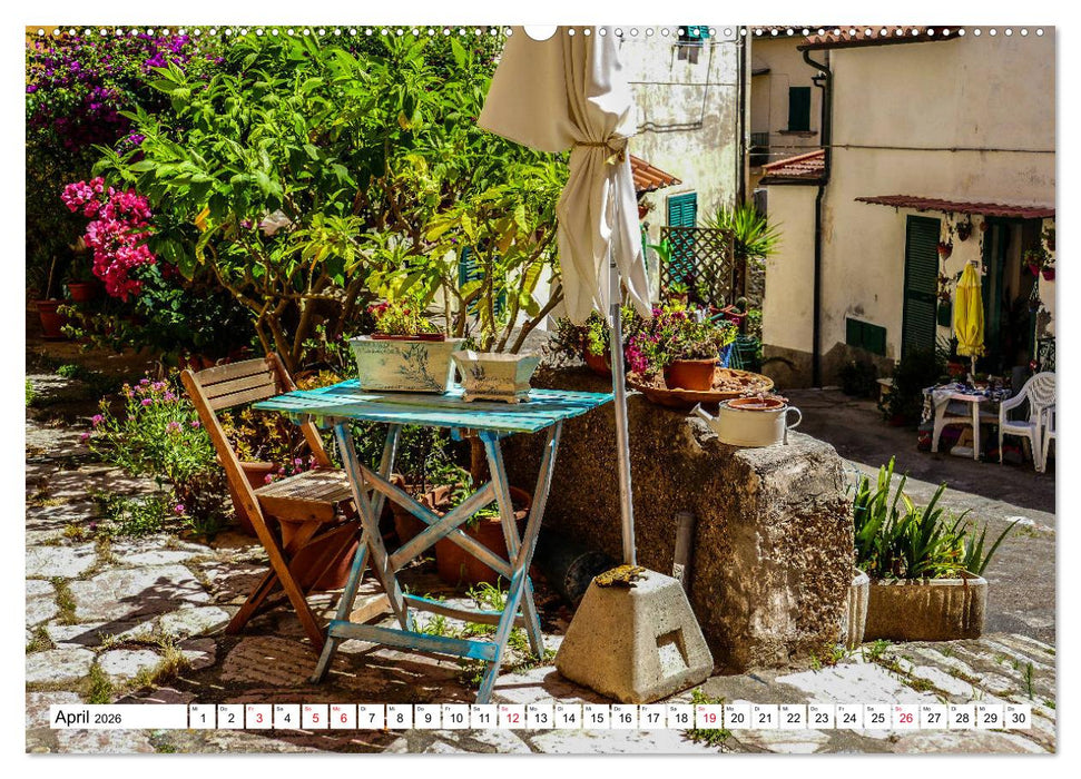 Impressionen aus Portoferrario - Elba (CALVENDO Premium Wandkalender 2026)