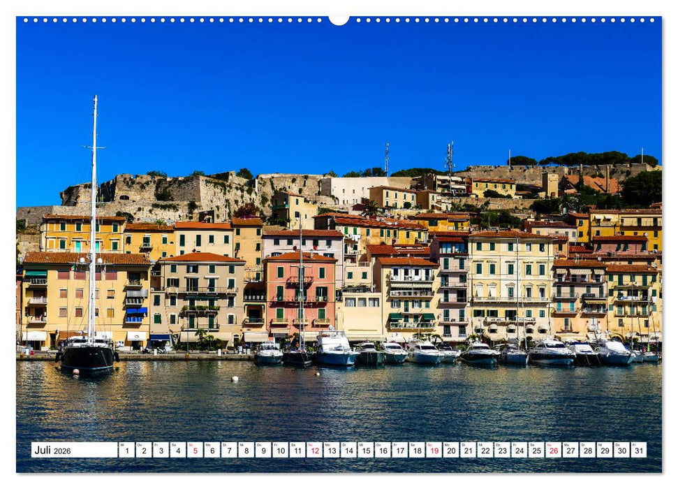 Impressionen aus Portoferrario - Elba (CALVENDO Premium Wandkalender 2026)