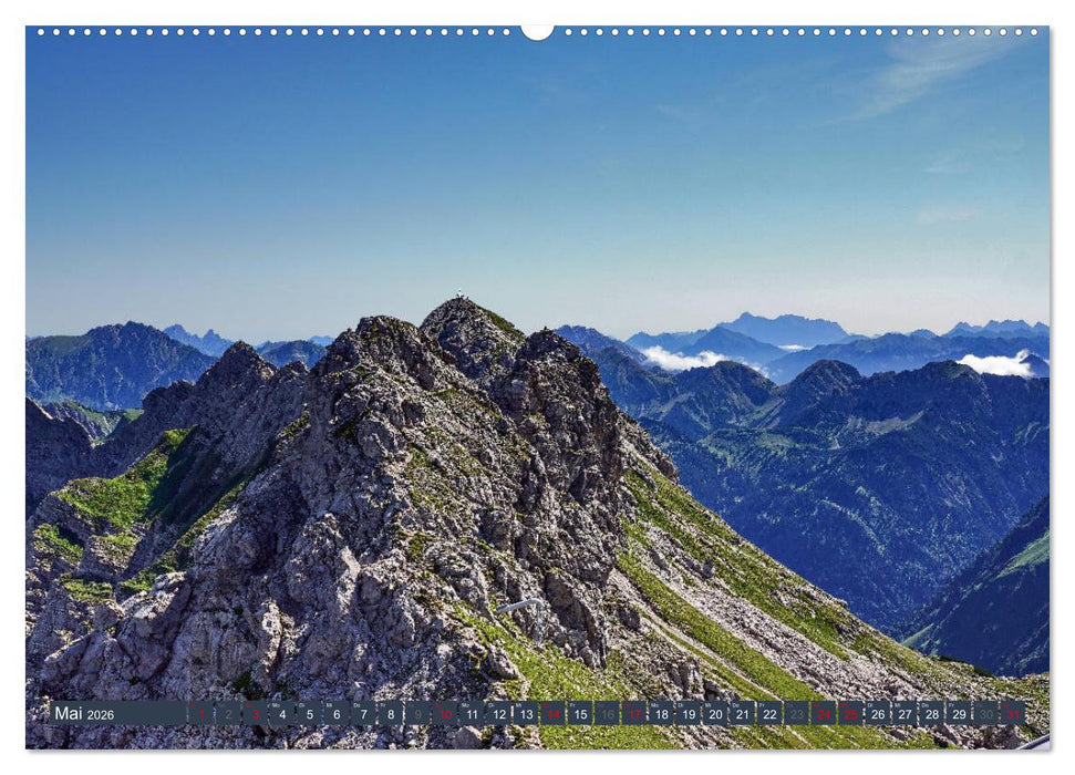 Allgäuer Bergidyll (CALVENDO Premium Wandkalender 2026)