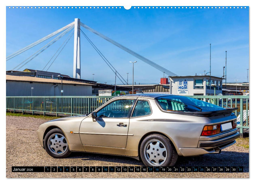 Porsche 944 S2 (CALVENDO Premium Wandkalender 2026)