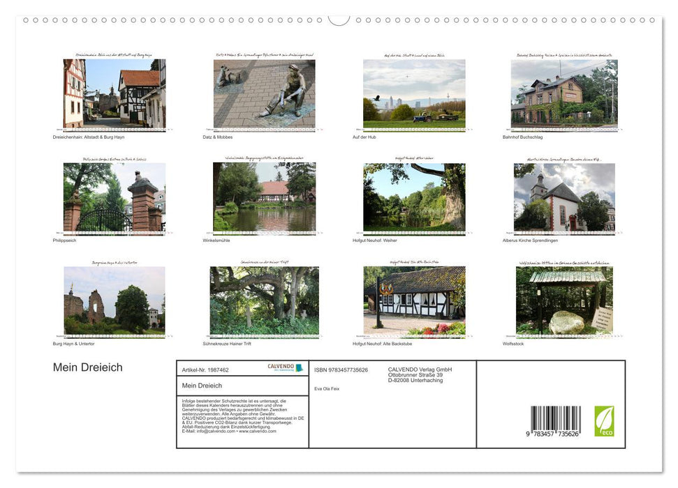 Mein Dreieich (CALVENDO Premium Wandkalender 2026)