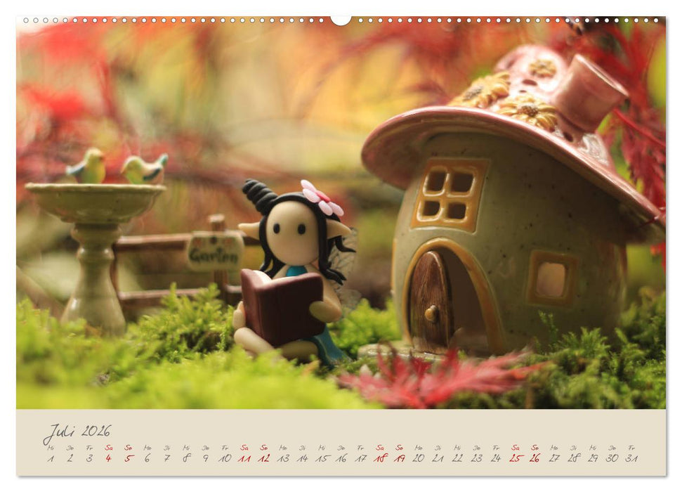 Im Reich der Elfen (CALVENDO Premium Wandkalender 2026)