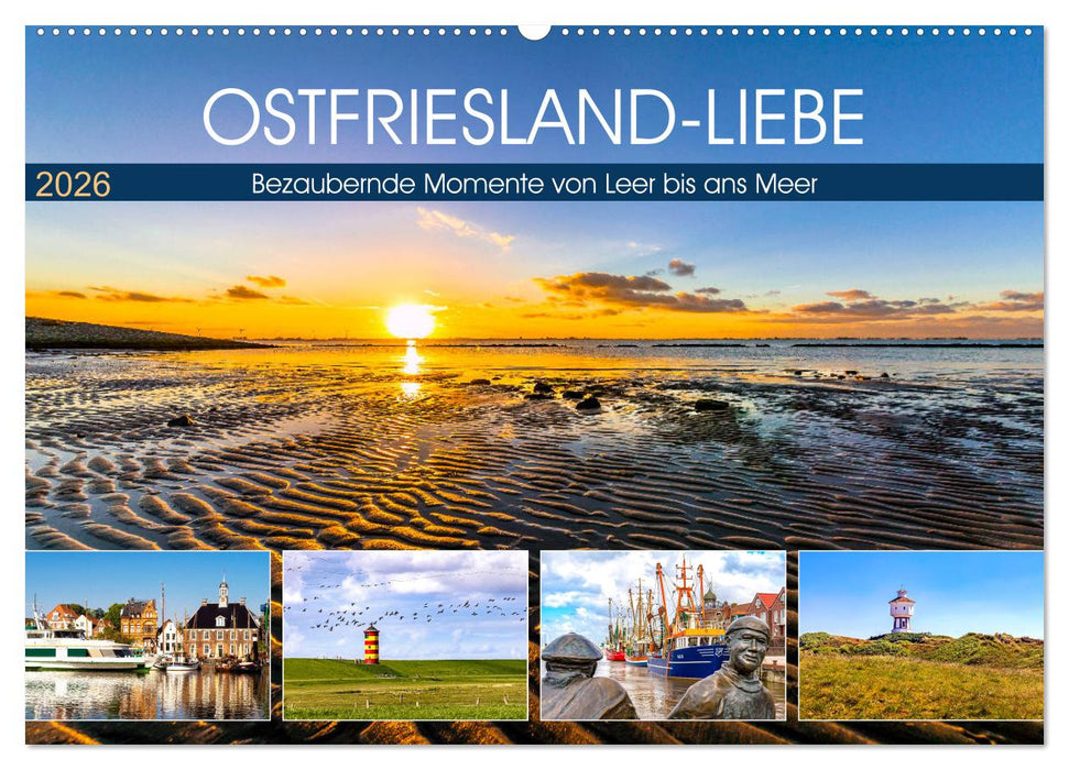 OSTFRIESLAND-LIEBE (CALVENDO Wandkalender 2026)