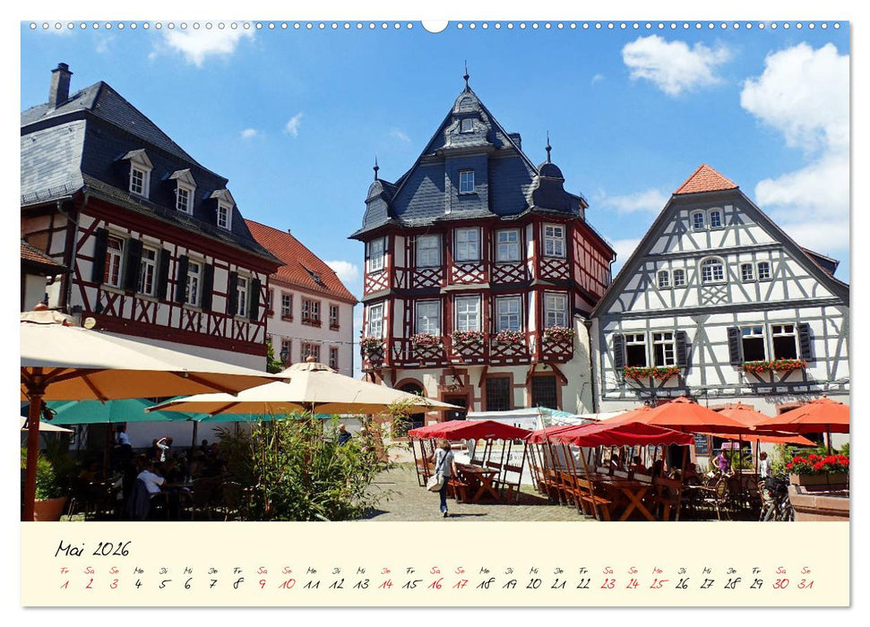 Malerisches Heppenheim an der Bergstraße (CALVENDO Wandkalender 2026)