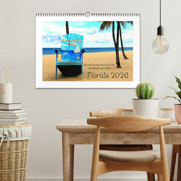 Florida 2026 abwechslungsreich und von der Sonne verwöhnt (CALVENDO Wandkalender 2026)