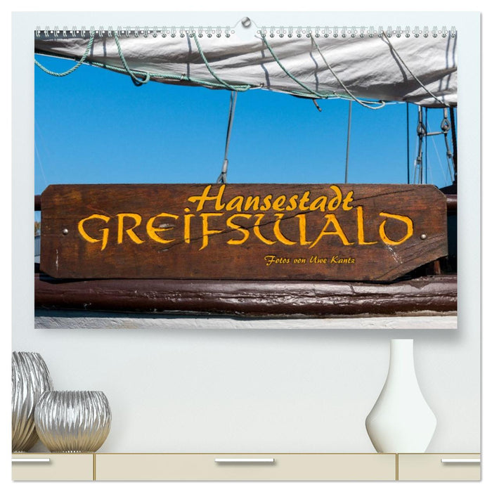 Hansestadt Greifswald (CALVENDO Premium Wandkalender 2026)
