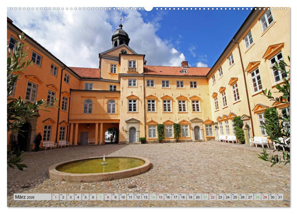 Ein Sommertag in Eutin (CALVENDO Premium Wandkalender 2026)